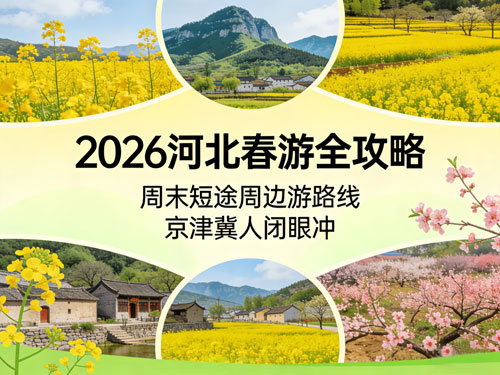 2026河北春游全攻略：周末短途周边游路线，京津冀人闭眼冲