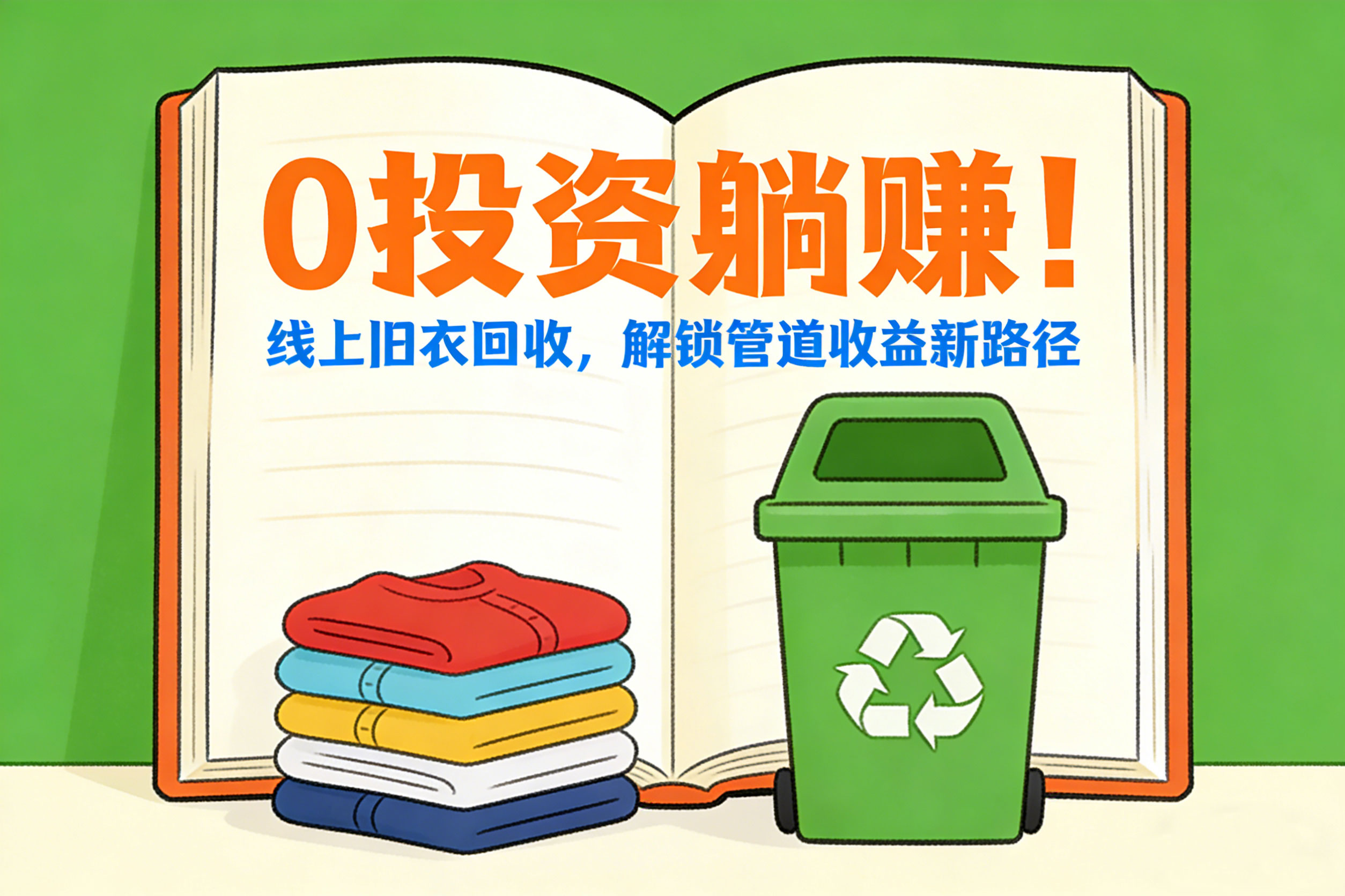0 投资躺赚!线上旧衣回收,解锁管道收益新路径
